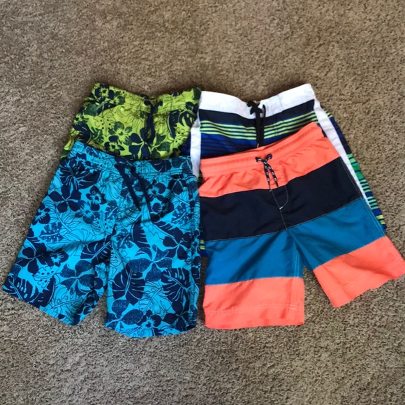 lands end boys bathing suits